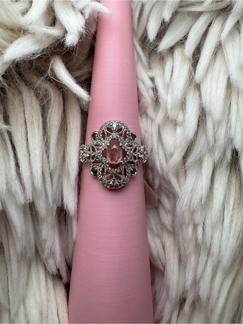 Rose Quartz Ring
